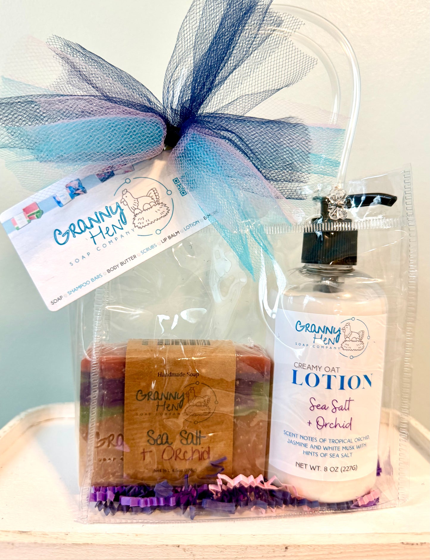 Soap & Lotion Bundle - Sea Salt & Orchid