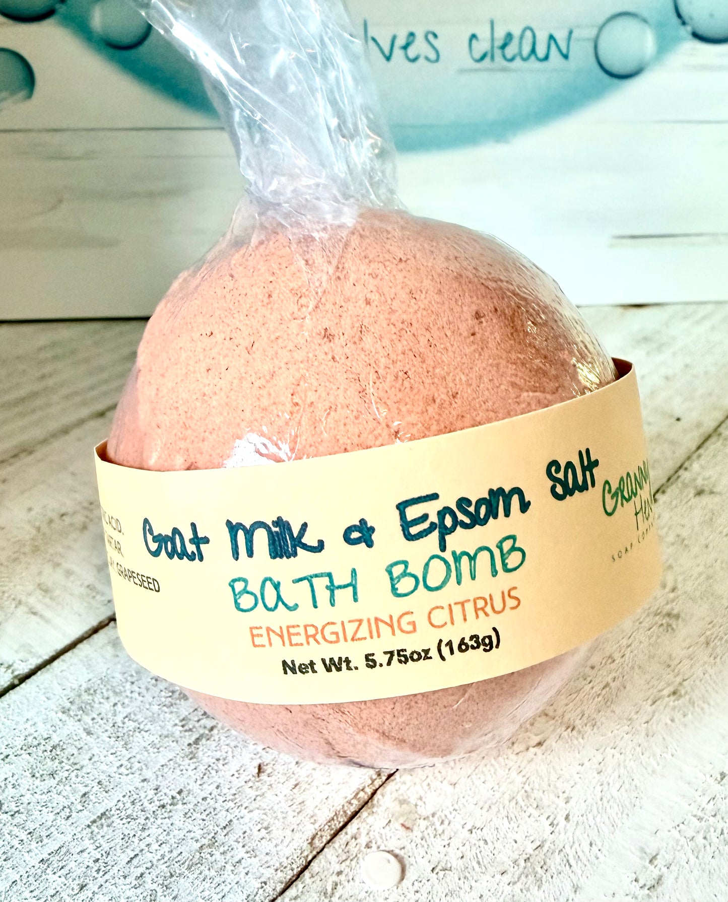 Goat Milk & Epsom Salt Bath Bombs