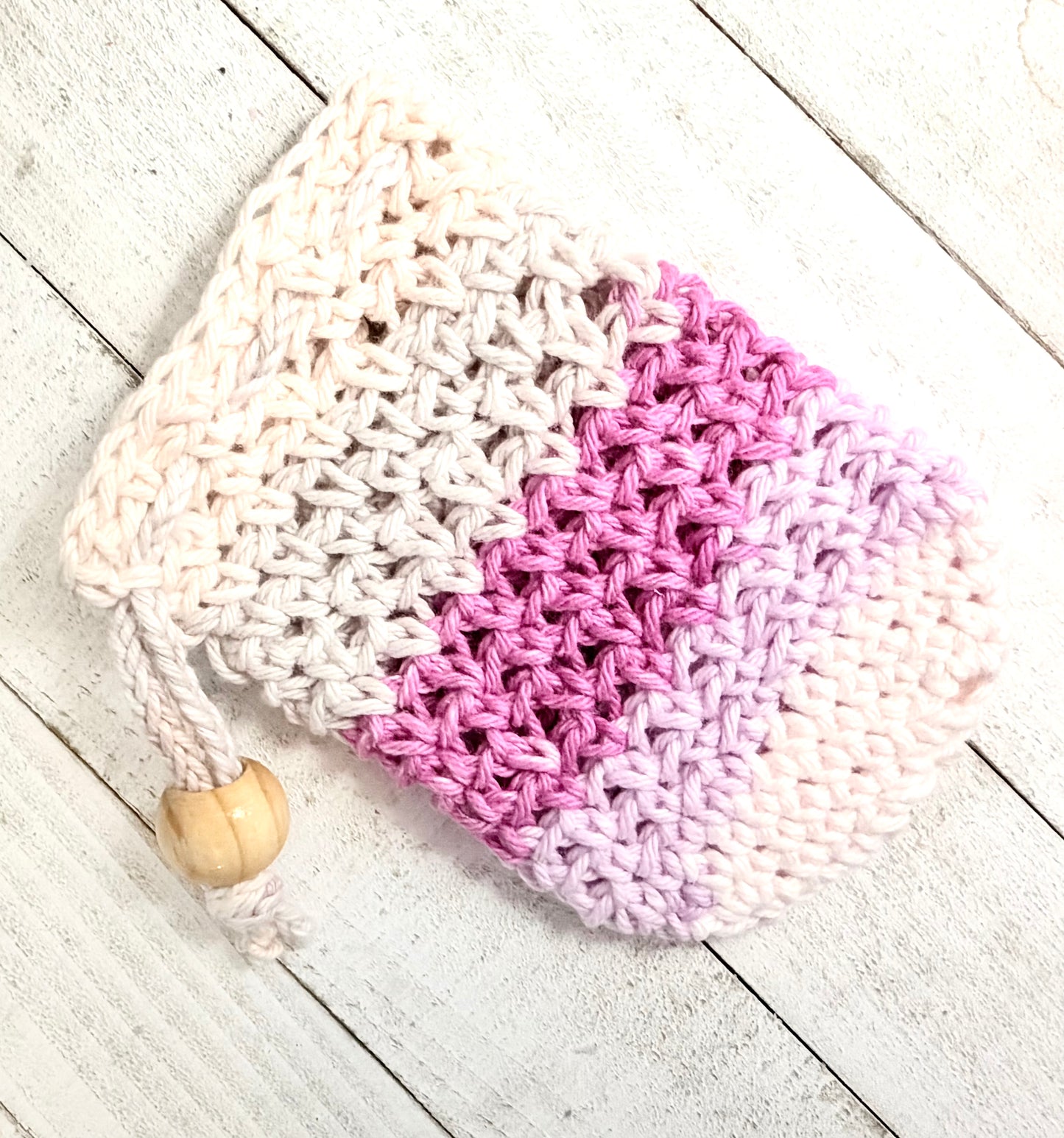 Hand Crochet Soap Saver Bags