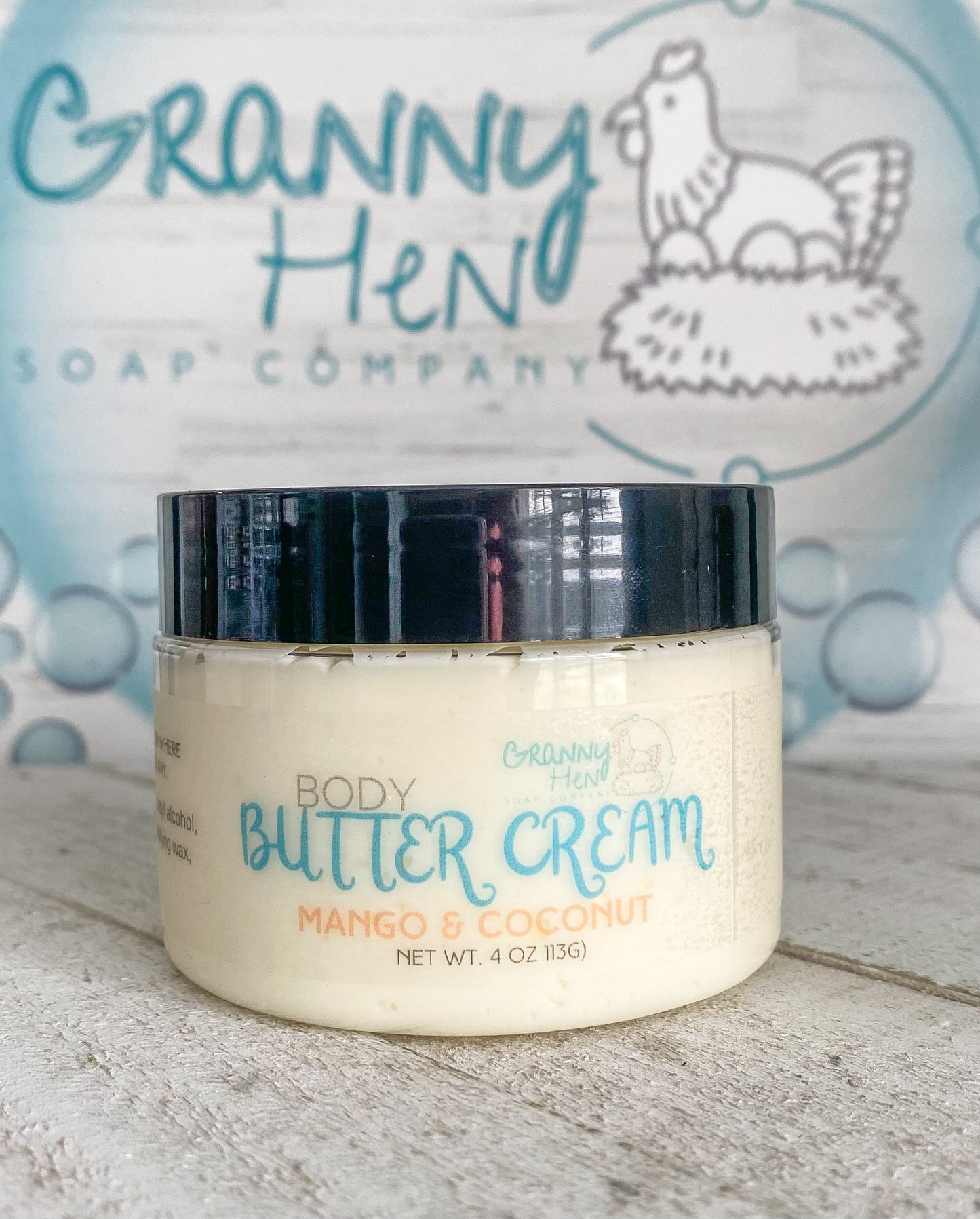 Body Butter Cream - Mango & Coconut