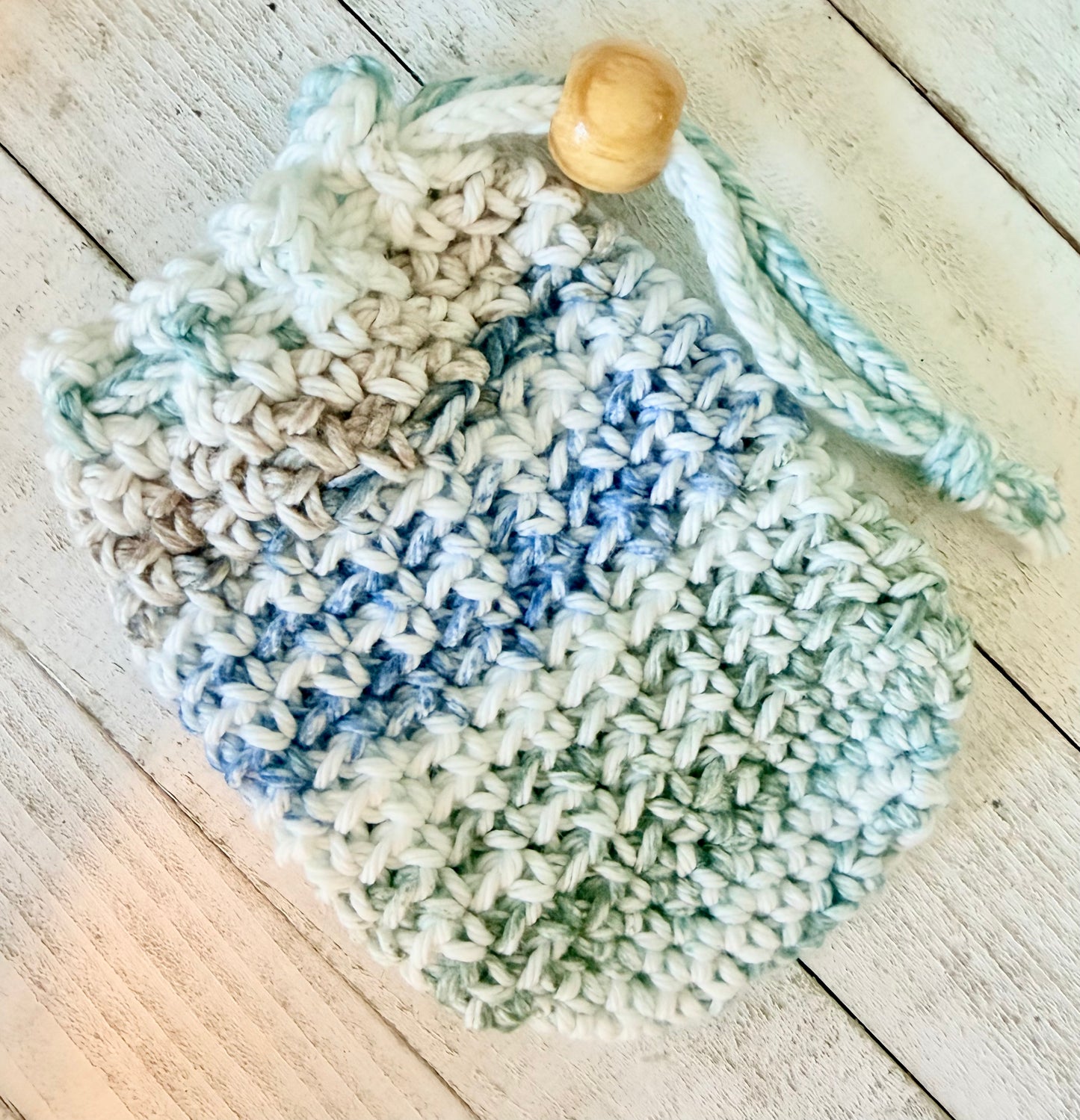 Hand Crochet Soap Saver Bags