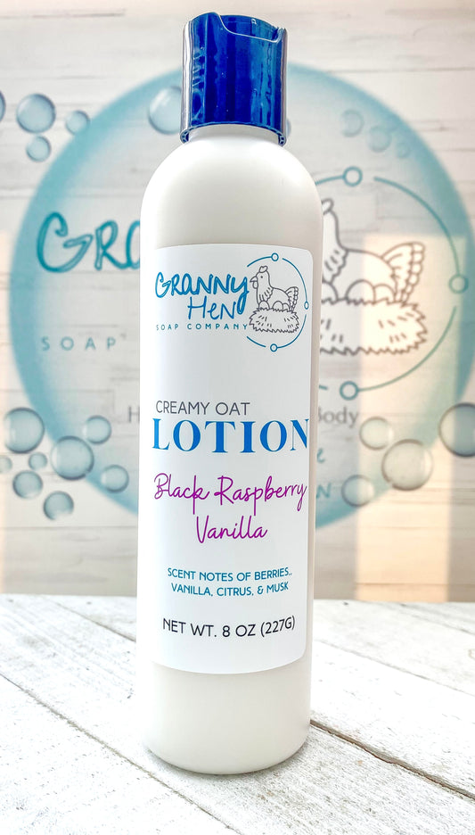 Creamy Oat Lotion - Black Raspberry Vanilla