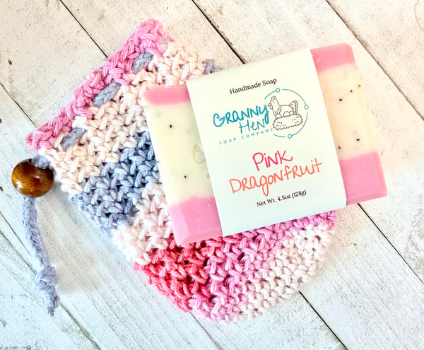 Hand Crochet Soap Saver Bags