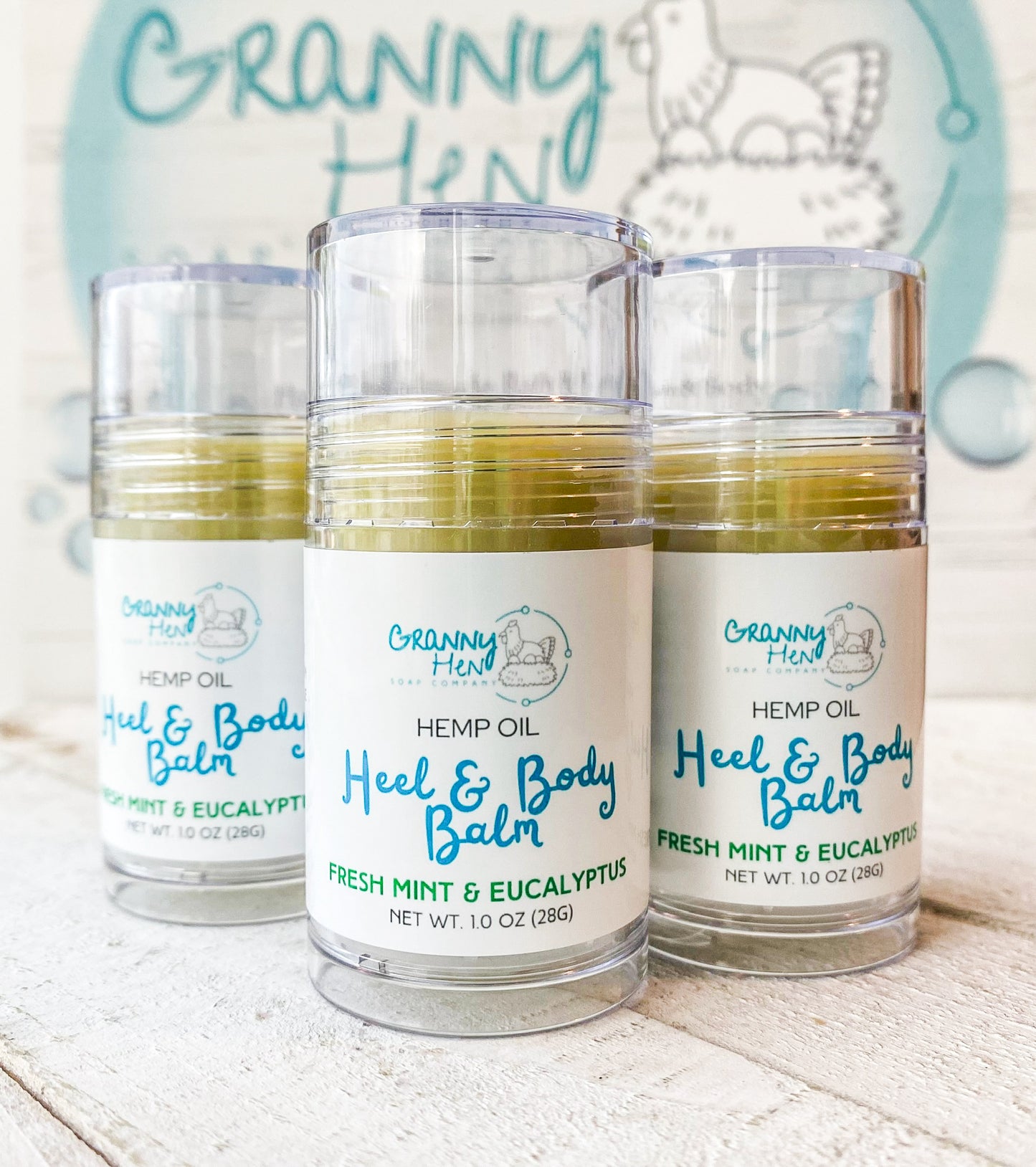 Hemp Oil Heel & Body Balm