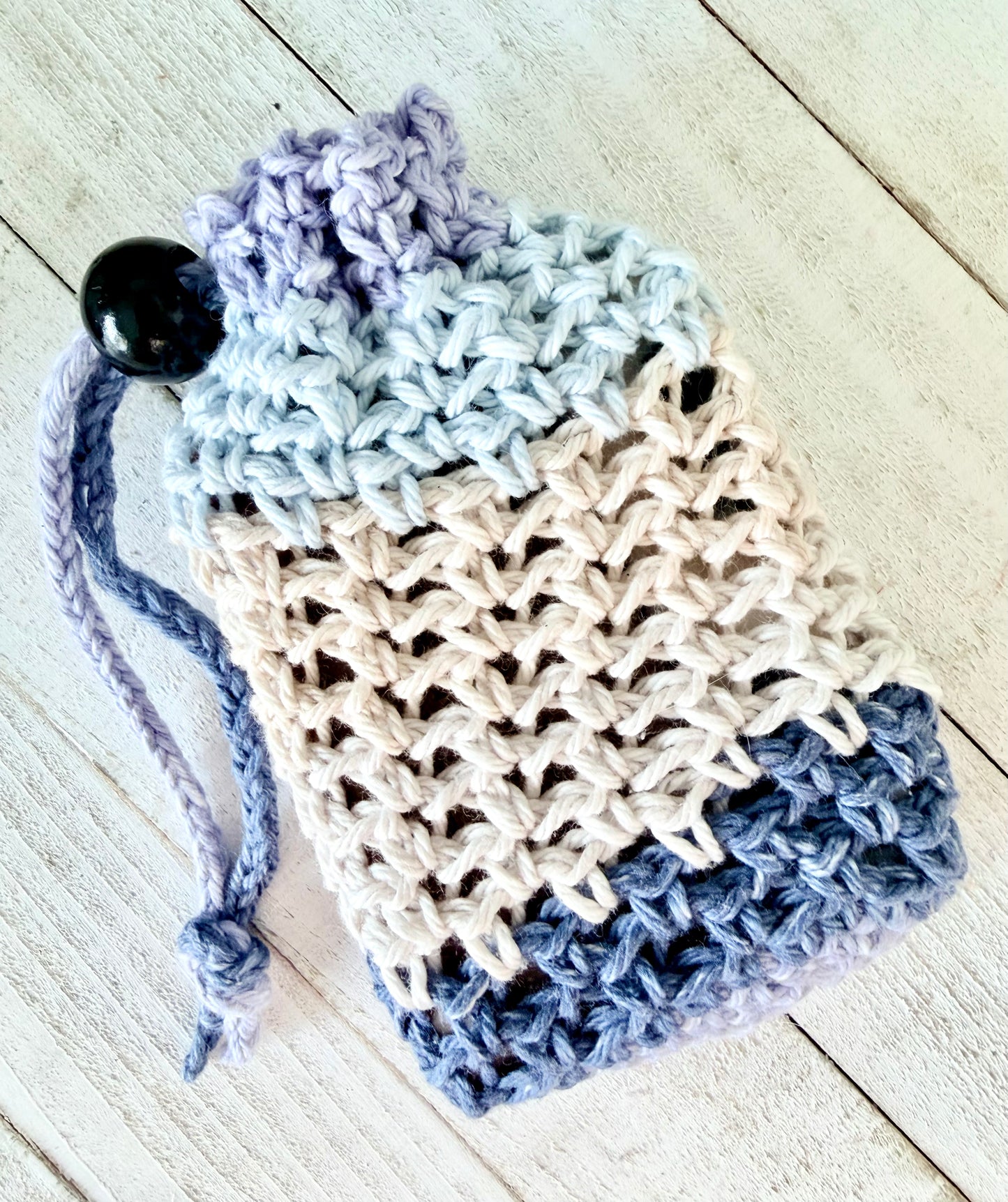 Hand Crochet Soap Saver Bags