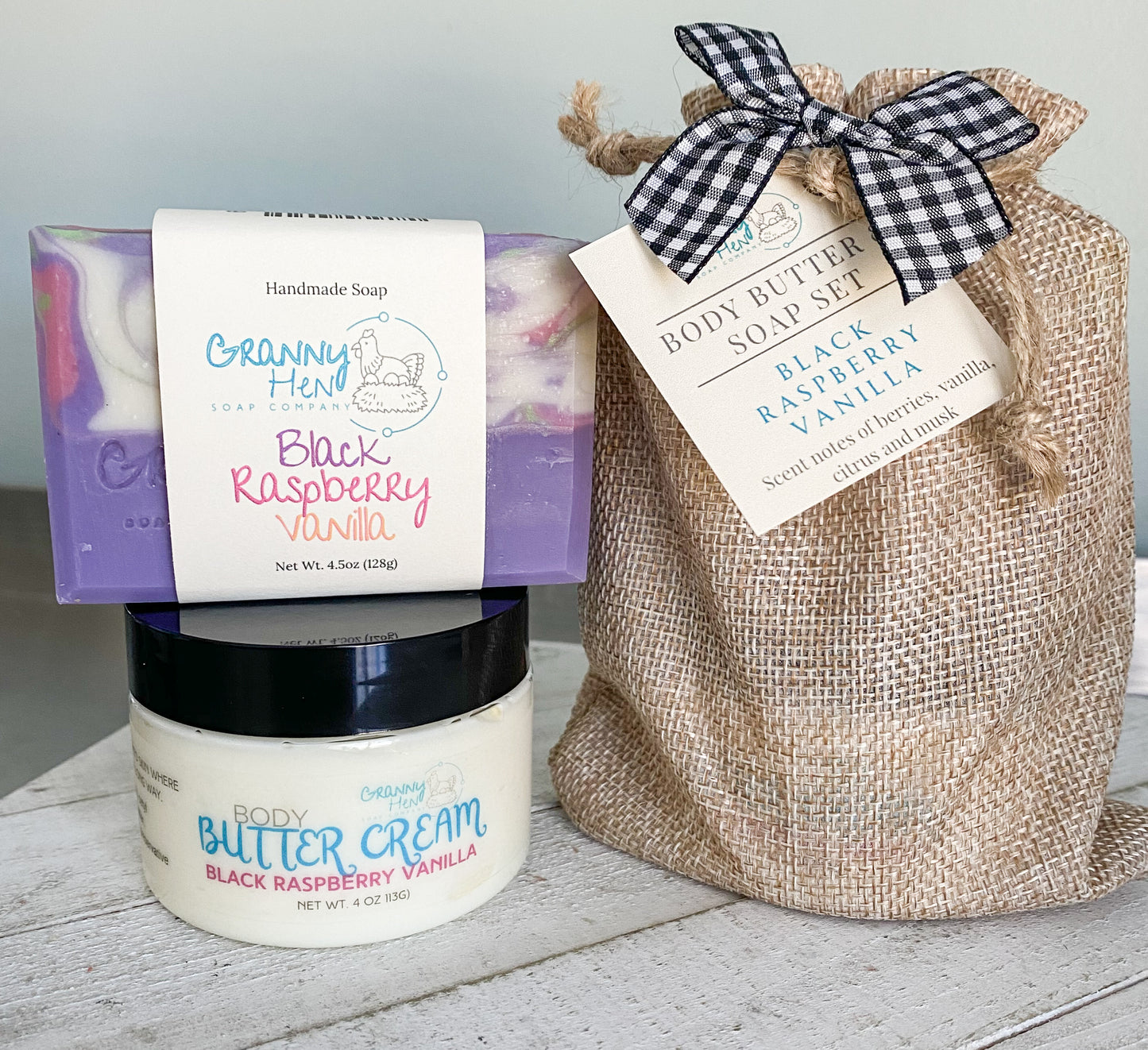 Body Butter Cream & Soap set