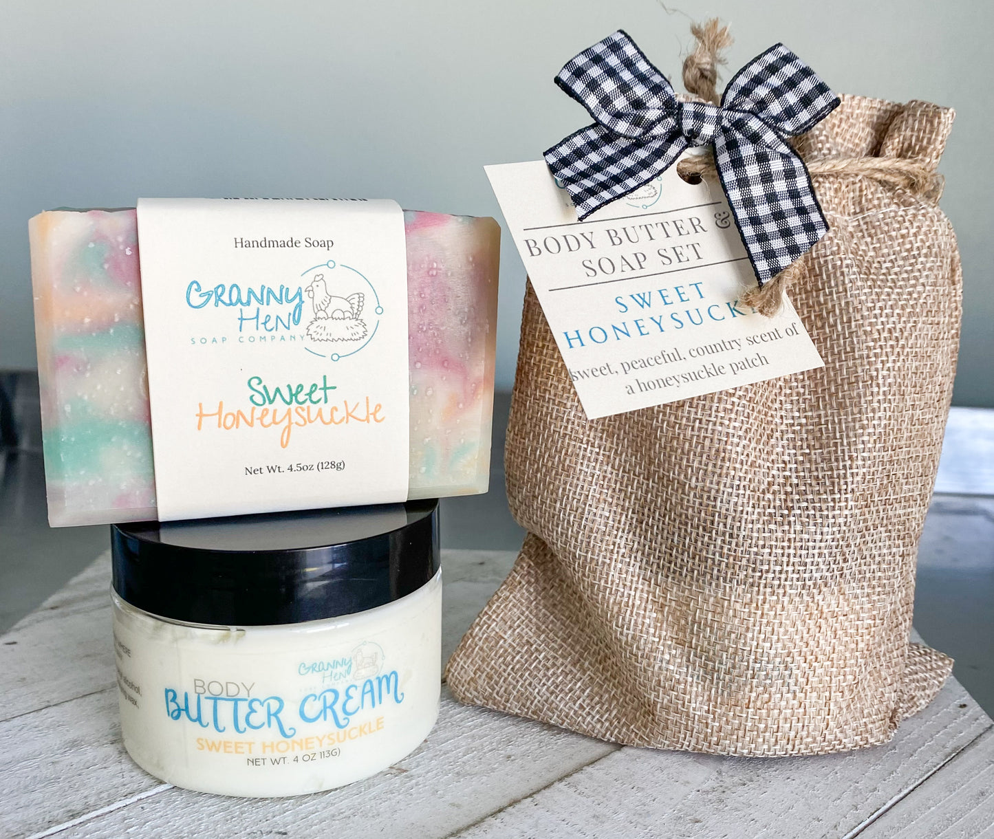 Body Butter Cream & Soap set