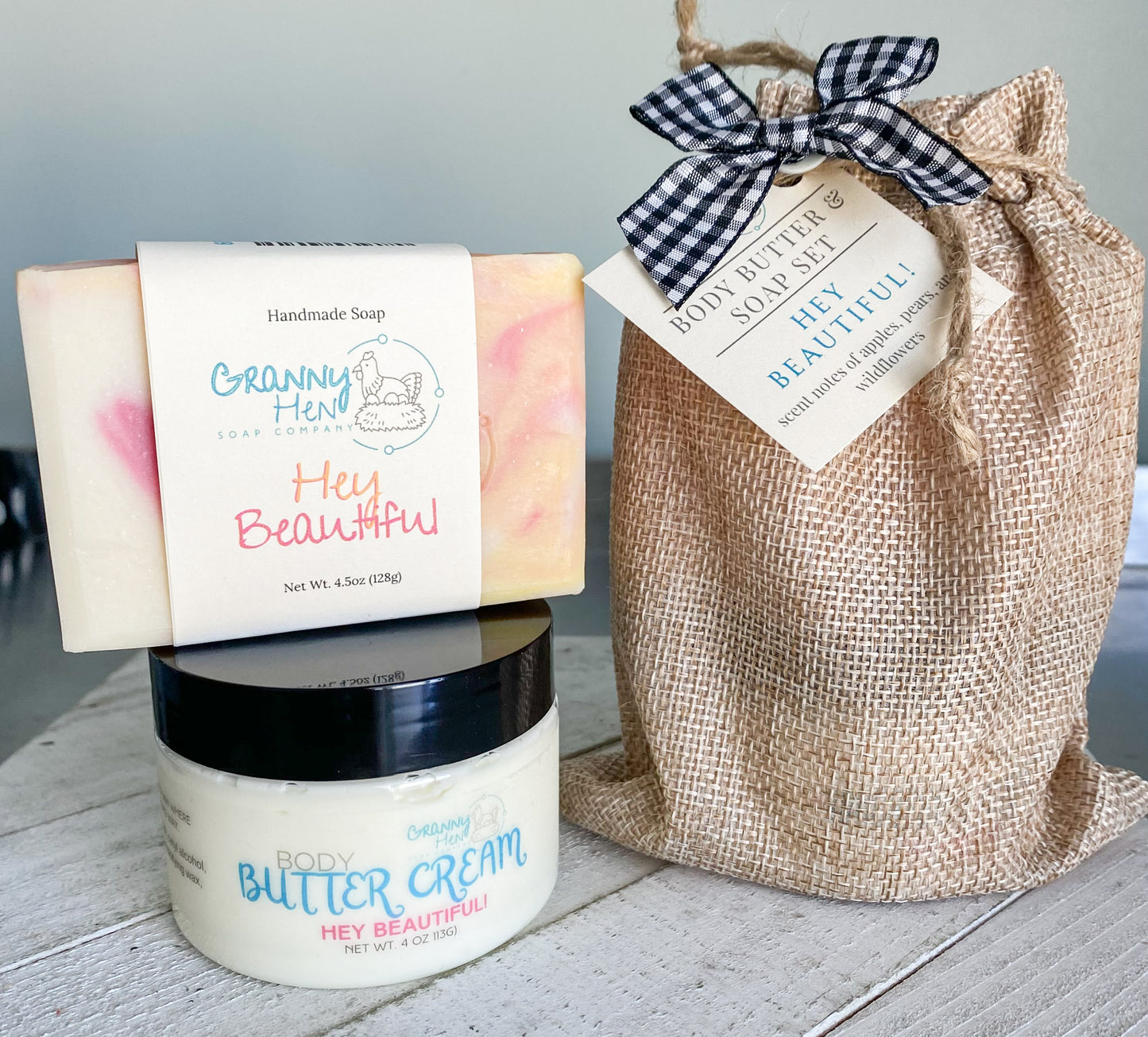 Body Butter Cream & Soap set