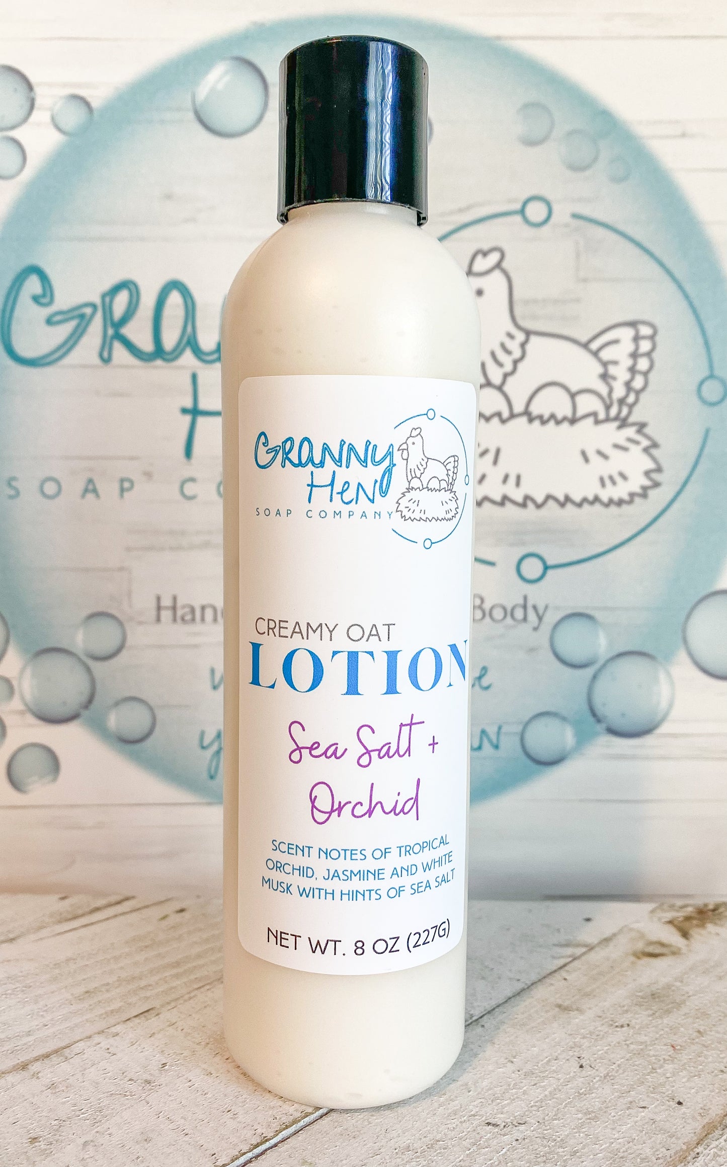 Creamy Oat Lotion - Sea Salt & Orchid