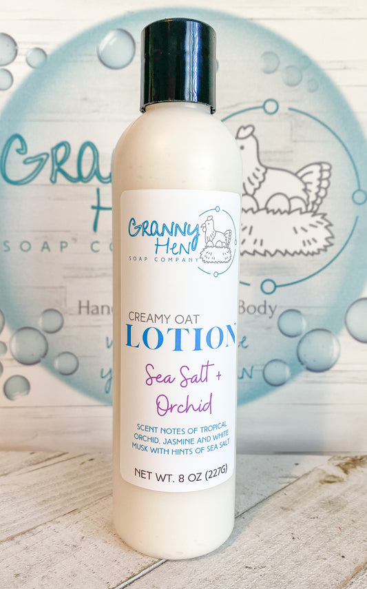Creamy Oat Lotion - Sea Salt & Orchid