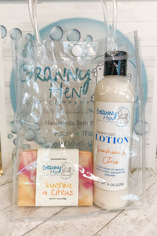 Soap & Lotion Bundle - Sunshine & Citrus