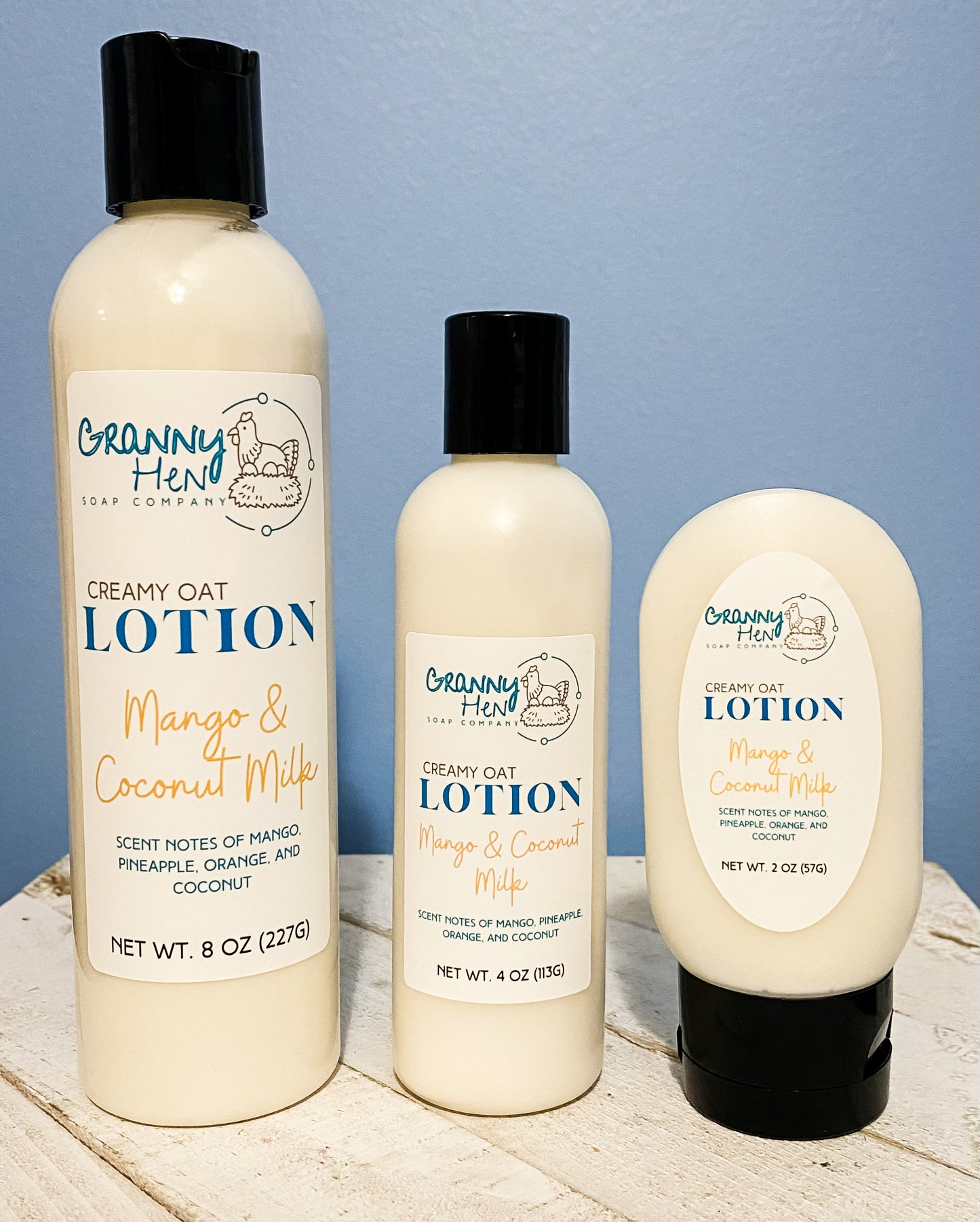 Creamy Oat Lotion - Mango and Coconut Milk