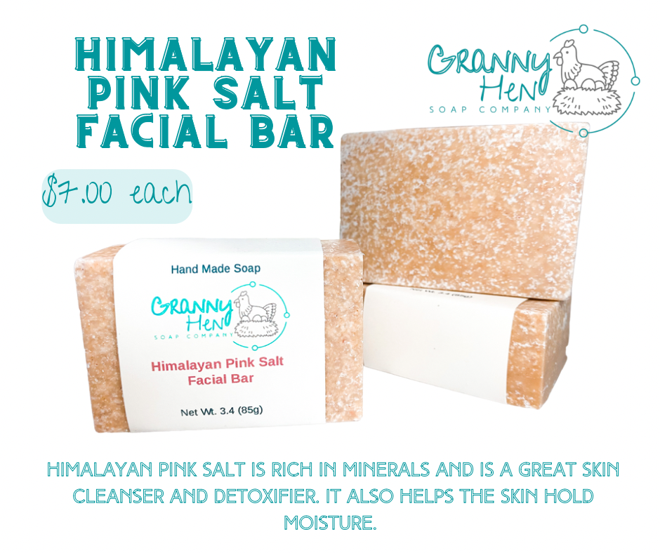 Himalayan Pink Salt Facial Bars