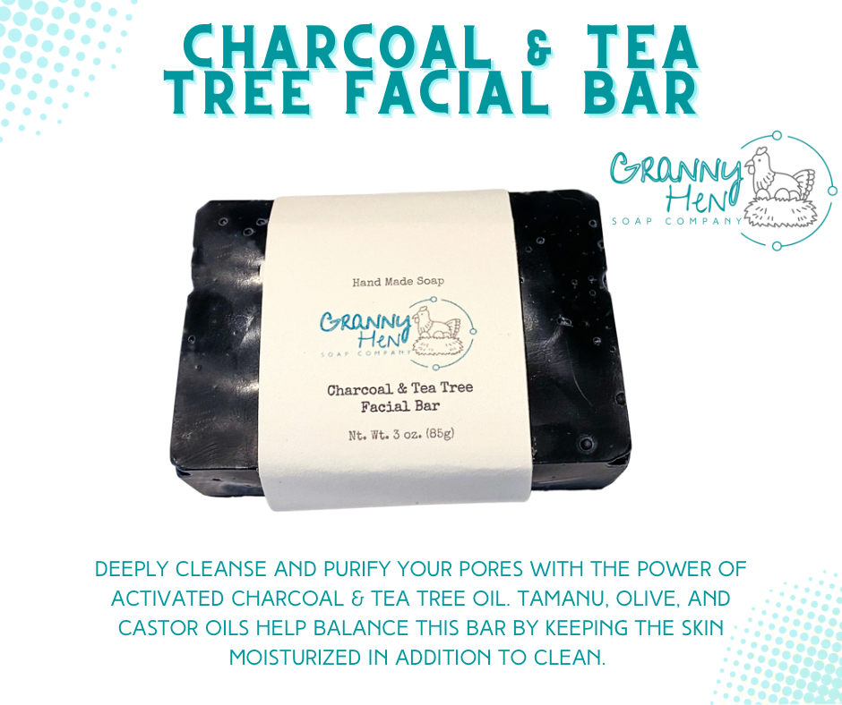 Charcoal & Tea Tree Facial Bar